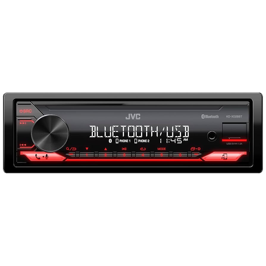 RD-W1 JVC　Bluetooth CD Amazon.com: JVC KD-XD28BT Bluetooth Car Stereo w/USB Port